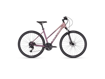 Női cross kerékpár KELLYS PHEEBE 70 28" 9.0 (Szín Rózsás Ibolyaszínű, Vázméret S (17", 155-170 cm))