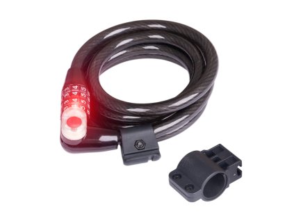 Kódzár LED lámpával W-TEC Bahrand 12*1800mm