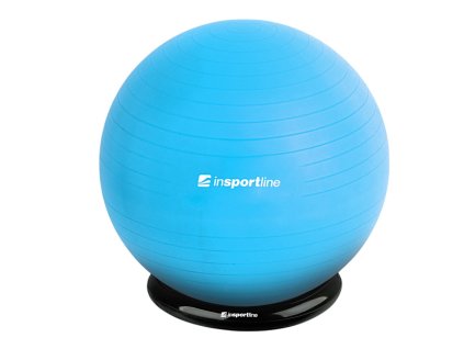 Gimnasztikai labda inSPORTline Top Ball 75 cm labdatalppal