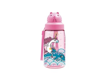 Gyermekkulacs Laken Oby Tritan 450 ml, BPA, ftalátok és egyéb káros anyagoktól mentes, átlátszó, 120 g, mosogatógépben mosható (Szín Ugrás)