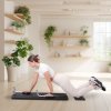 Pilates reformer inSPORTline Trancer Basic, csúszásmentes, összecsukható kialakítás, kivehető kijelző, állvány telefon számára