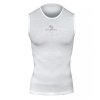 Unisex atléta Brubeck Multifunctional Base Layer 3D, fokozott szellőzés, antibakteriális és antiallergén, uniszex szabás (Méret S, Szín fehér)
