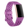 Csere szíj Fitbit Charge 3 & 4 Sport Band Berry, kényelmes, tartós és rugalmas anyag, vízálló (Méret S)