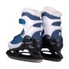 Gyermek jégkorcsolya inSPORTline Izaky Pro, AdjusTouch, Thermo Fit, Comfort Fit, MicroLock biztonsági csat, Safety Ankle System (Méret XS (25-29))