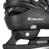 Jégkorcsolya inSPORTline Niorto, ComfortFit technológia, AdjusTouch rendszer, Safety Ankle rendszer (Méret S (33-37), Szín fekete)