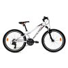 Junior kerékpár Reactor LX 24" 2025, 10 éves kortól ajánlott, rugós villa, Kenda abroncsok, 21 fokozatú váltó, Shimano váltókarok (Szín fehér, Vázméret 16" (155-165 cm))