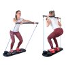 Multifunkcionális fekvőtámasz és pilates pad inSPORTline Pushap Zen, digitális számláló, csúszásmentes habszivacs fogantyúk, fémkarabiner