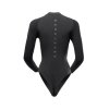 Női motoros thermo body Rebelhorn Freeze II Lady BD, varrásmentes technológia, speciális kompressziós zónák, rugalmas szálak (Méret S, Szín fekete)