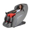 Masszázsfotel Carlita, Zero Gravity, Zero Space, légmasszázs, 20 párna, 4 fej, 5 masszázstípus, fűtés, hangvezérlés, automata pozíció (Szín szürke)