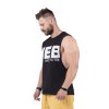 Férfi atlétatrikó Nebbia Back to the Hardcore tank top 144 (Méret XL, Szín fehér)