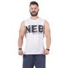 Férfi atlétatrikó Nebbia Back to the Hardcore tank top 144 (Méret XL, Szín fehér)
