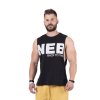 Férfi atlétatrikó Nebbia Back to the Hardcore tank top 144 (Méret XL, Szín fehér)