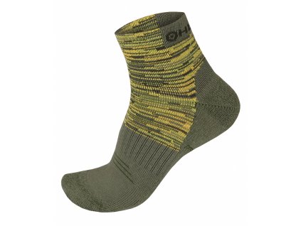 Ponožky Hiking khaki/zelená