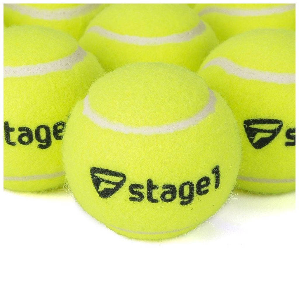 Detské tenisové loptičky Technifibre Stage 1 72 ks | SPORTINDUSTRIA