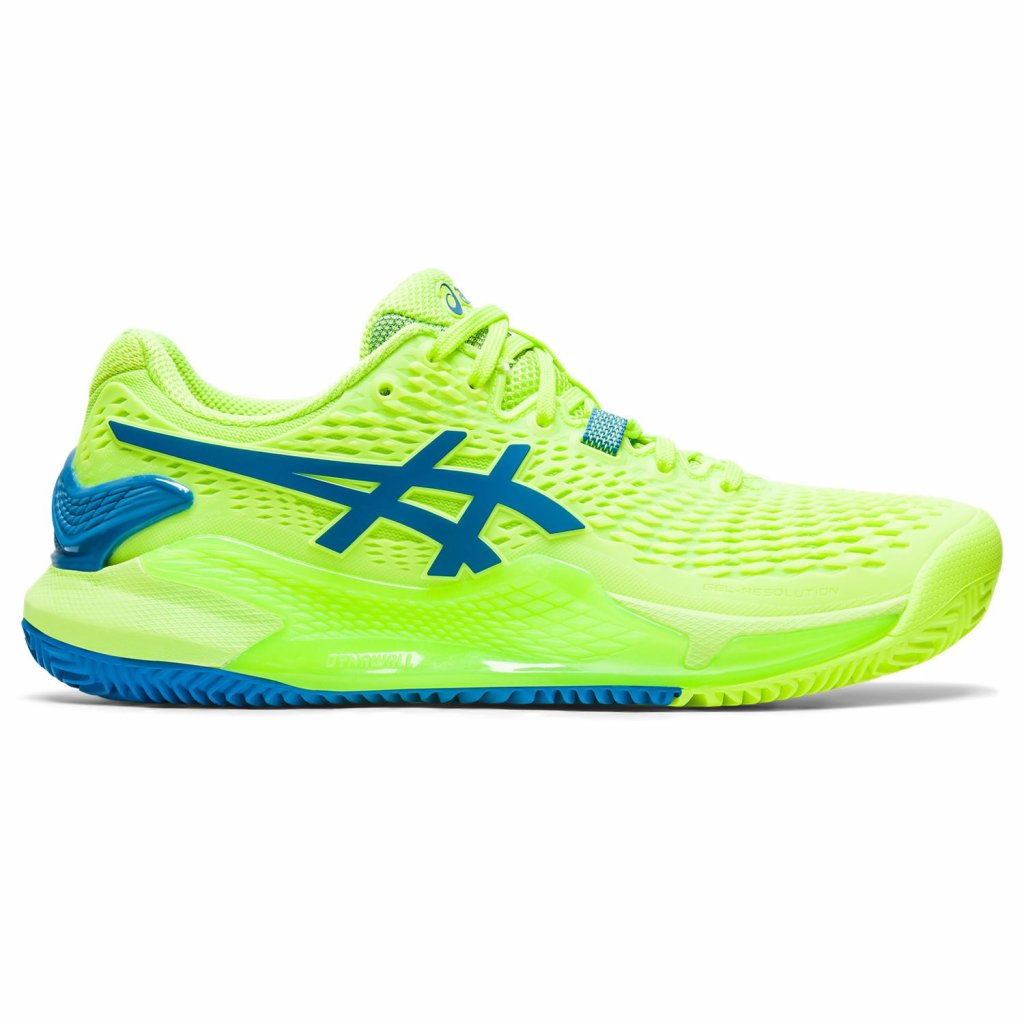 ASICS GEL RESOLUTION 8 Clay Hazard Green o1