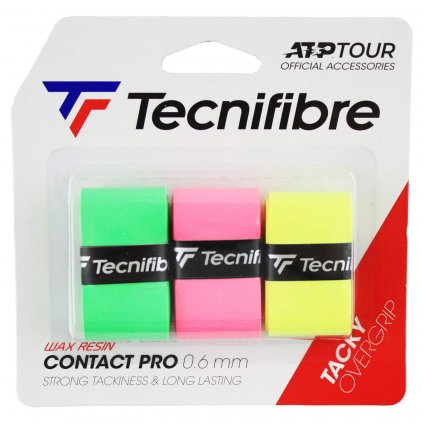 Tenisová omotávka Tecnifibre CONTACT PRO FLUO 0,6 mm