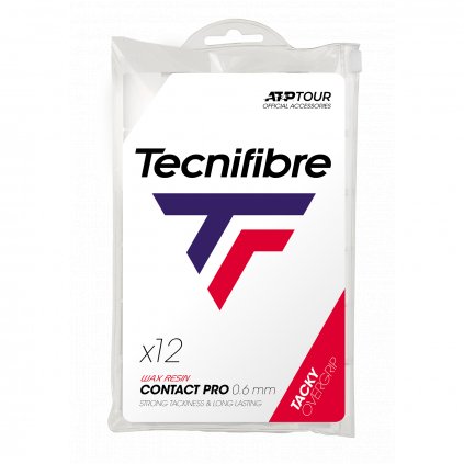 Tecnifibre PRO CONTACT WHITE OVERGRIP 12 ks