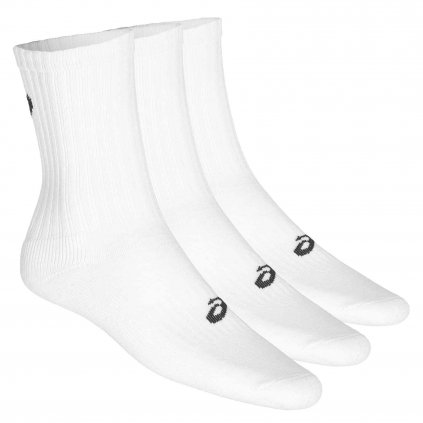 Športové ponožky ASICS QUARTER SOCK WHITE 3 pack 