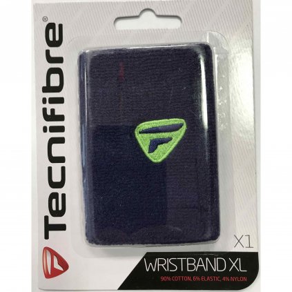 Potítko Tecnifibre Wristband XL NAVY/GREEN