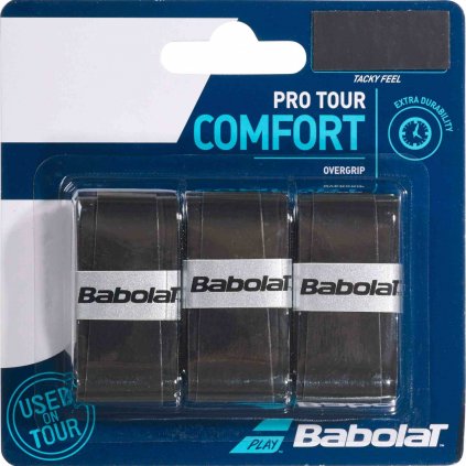 Babolat PRO TOUR Comfort x3 Čierna