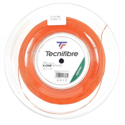 Squashový výplet Tecnifibre X ONE Biphase Orange 200m