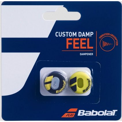 Vibrastop Babolat Custom DAMP Feel Yellow Black