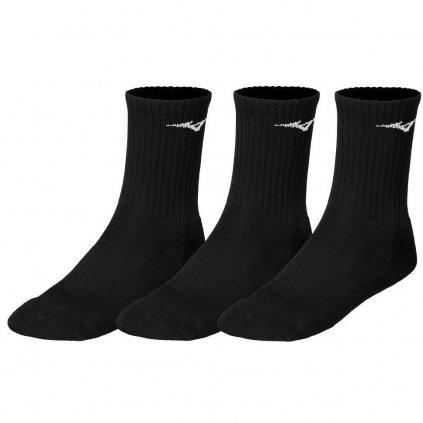 Mizuno Training Socks Black 3 pack