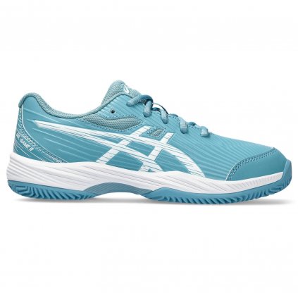 ASICS GEL GAME 9 GS Clay Gris Blue o7