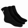 Športové ponožky ASICS QUARTER SOCK BLACK 3 pack  2