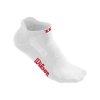 Wilson Womens No Show Sock White 3 pack