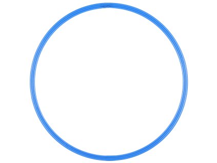 HP kruh překážkový modrá (Průměr 60 cm)