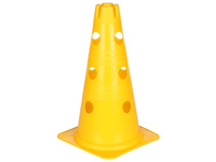 Vario kužel s otvory žlutá 30 cm (Balení 1 ks)