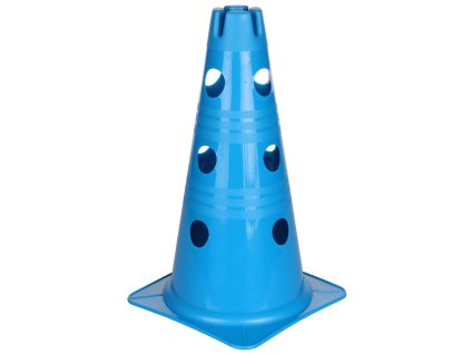 Vario kužel s otvory modrá 30 cm (Balení 1 ks)