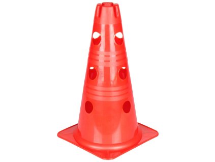 Vario kužel s otvory červená 30 cm (Balení 1 ks)