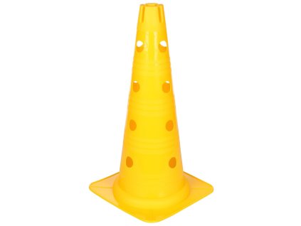 Vario kužel s otvory žlutá 46 cm (Balení 1 ks)