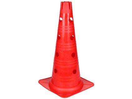 Vario kužel s otvory červená 46 cm (Balení 1 ks)