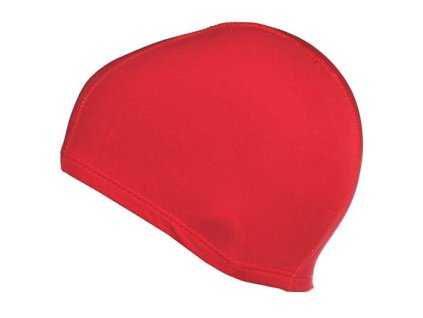 Polyester Cap plavecká čepice červená