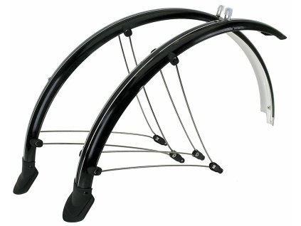 blatníky set OLYMPIK 28"/29" MTB/Trek, 56 mm, černé