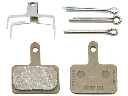 brzdové destičky SHIMANO B05S-RX polymer, v krabičce