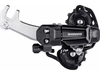 měnič SHIMANO Tourney RD-TY200SS hák 6/7 speed , krátké vodítko, černý