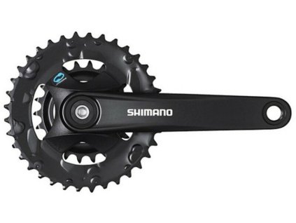 kliky SHIMANO Altus FC-M315, 175mm 36-22zubů, černé, bez krytu, 8,7 speed