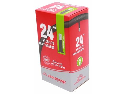 duše CHAOYANG 24x1,50/1,75 (40/47-507/520) AV 33 mm