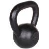 Kettlebell Kov činka černá (Hmotnost 4 kg)