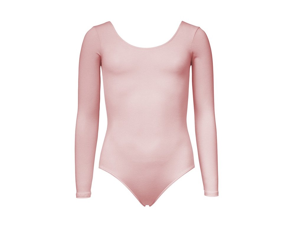 Dětský dres dlouhý rukáv-růžová