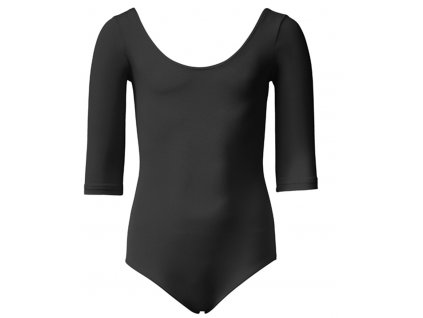Dětský gymnastický dres-černá