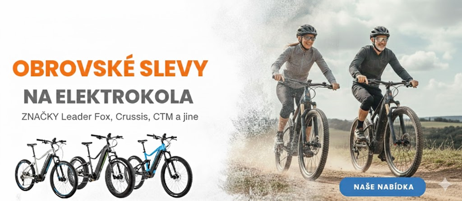 Obrovský výprodej elektrokol