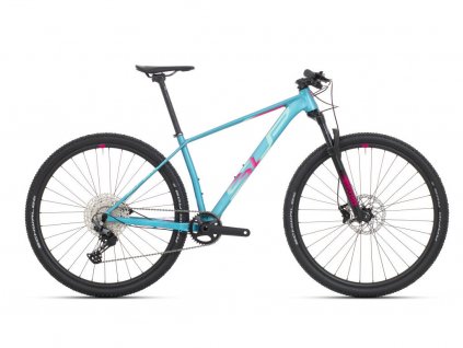 Pánské horské kolo Superior XP 909 Matte Turquoise/Pink Red 2021