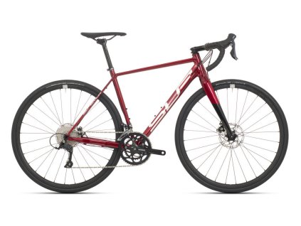 Krosové kolo Superior X-Road Comp Gloss Dark Red/Chrome/Black 2021