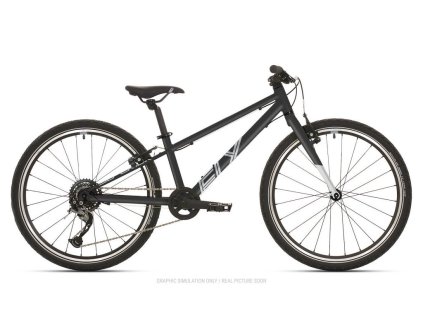 Juniorské kolo Superior F.L.Y. 27 Matte Black/Silver 2021