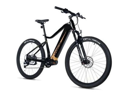 Horské elektrokolo Leader Fox SWAN GENT 27,5", 2025, black shiny